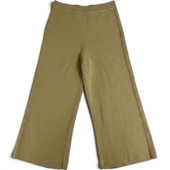 J.Crew Pants - J.Crew Minimalist Camel Tan Merino Wool Blend Wide Leg Chic Sweater Pants